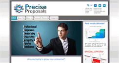 Desktop Screenshot of preciseproposals.com
